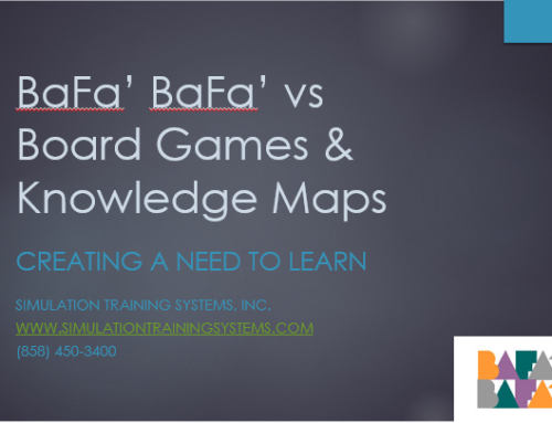 BaFa’ BaFa’ vs Board Games & Knowledge Maps